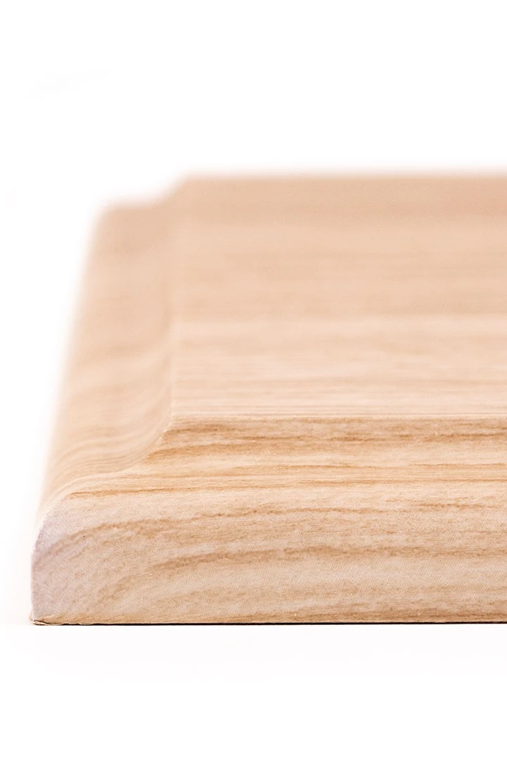 Плакетка 15х20 см без нанесения (профиль О), беленый дуб#1