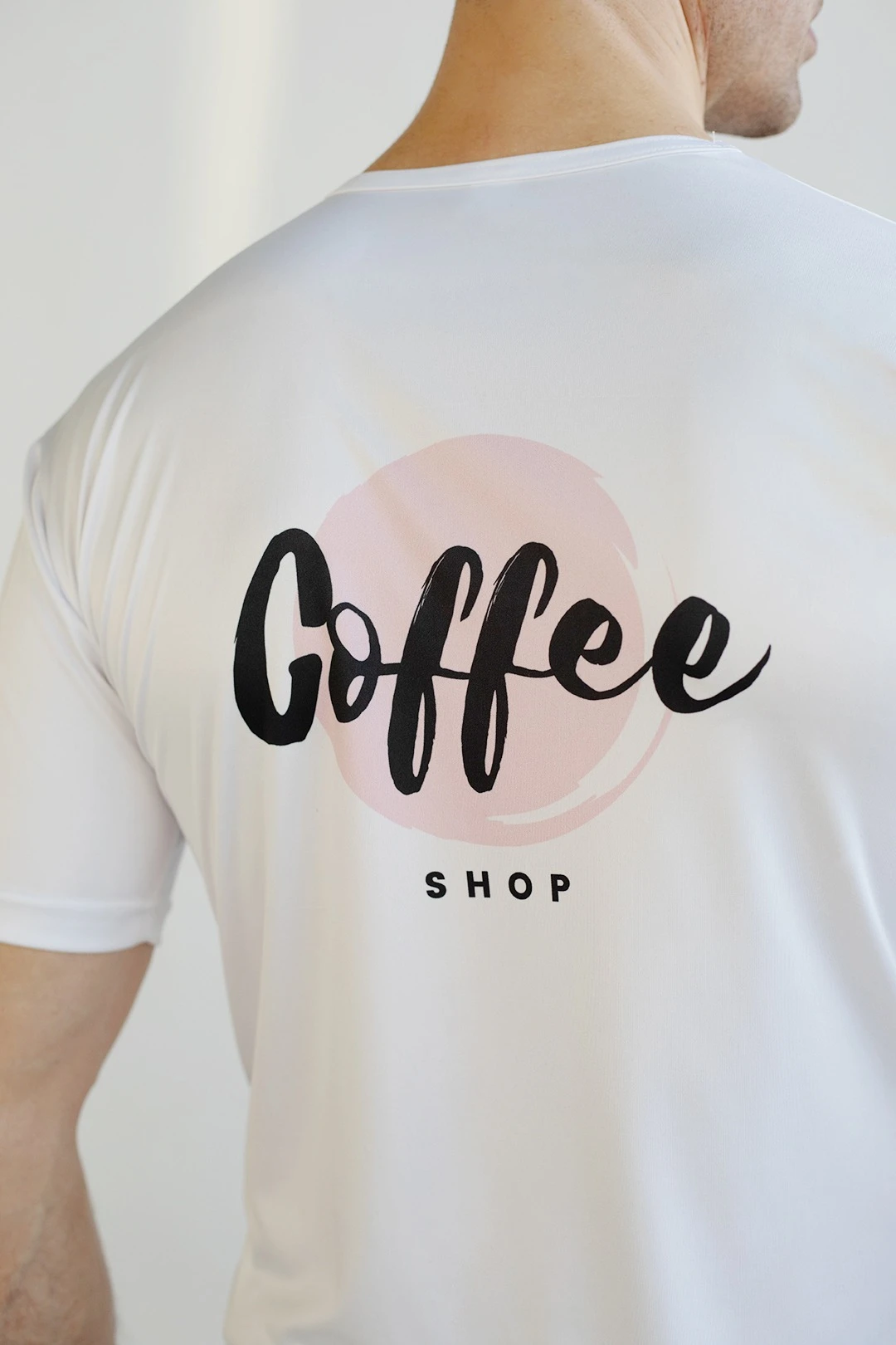 Футболка Астер из примы унисекс, однотонная "Coffee"#4