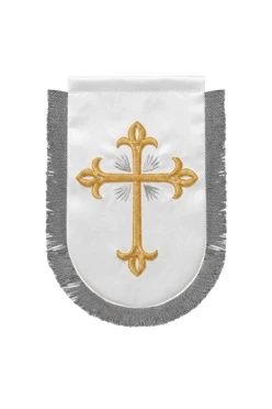 Купить хоругвь вышитая 40х60 см "Fleur-de-lis cross"
