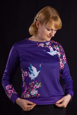 Купить свитшот унисекс "Аисты"