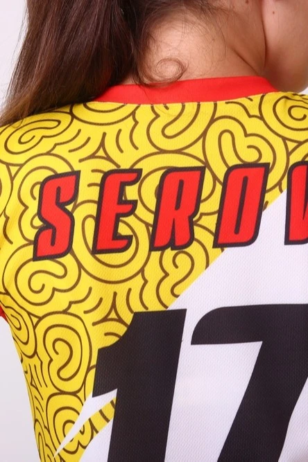 Волейбольная форма Хэнди женская с полной запечаткой "SEROVA 17"#6