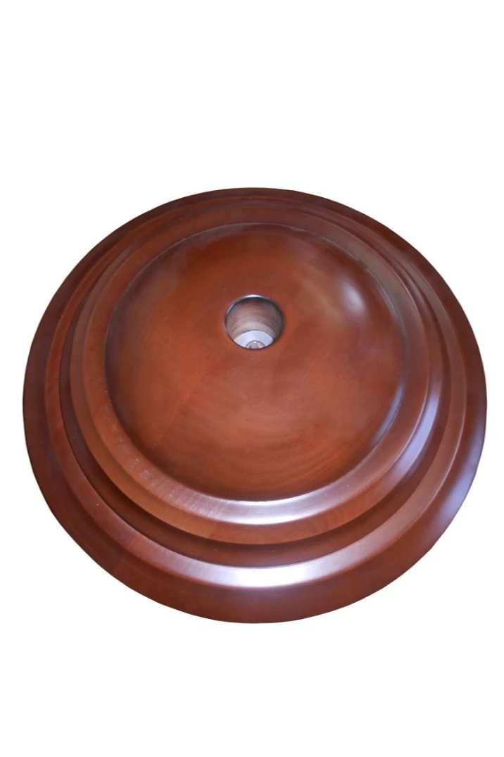 Купить основание деревянное "Блин" 1 шток Бук (темное)