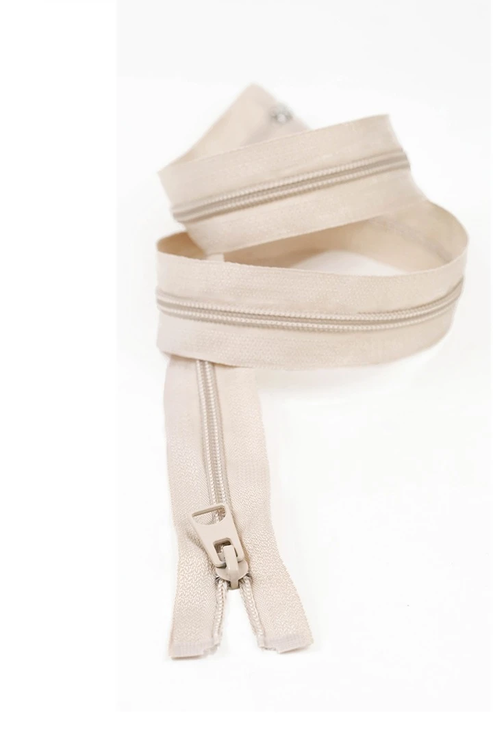 Молния спиральная разъемная 40 см, тип 5, бежевая#5