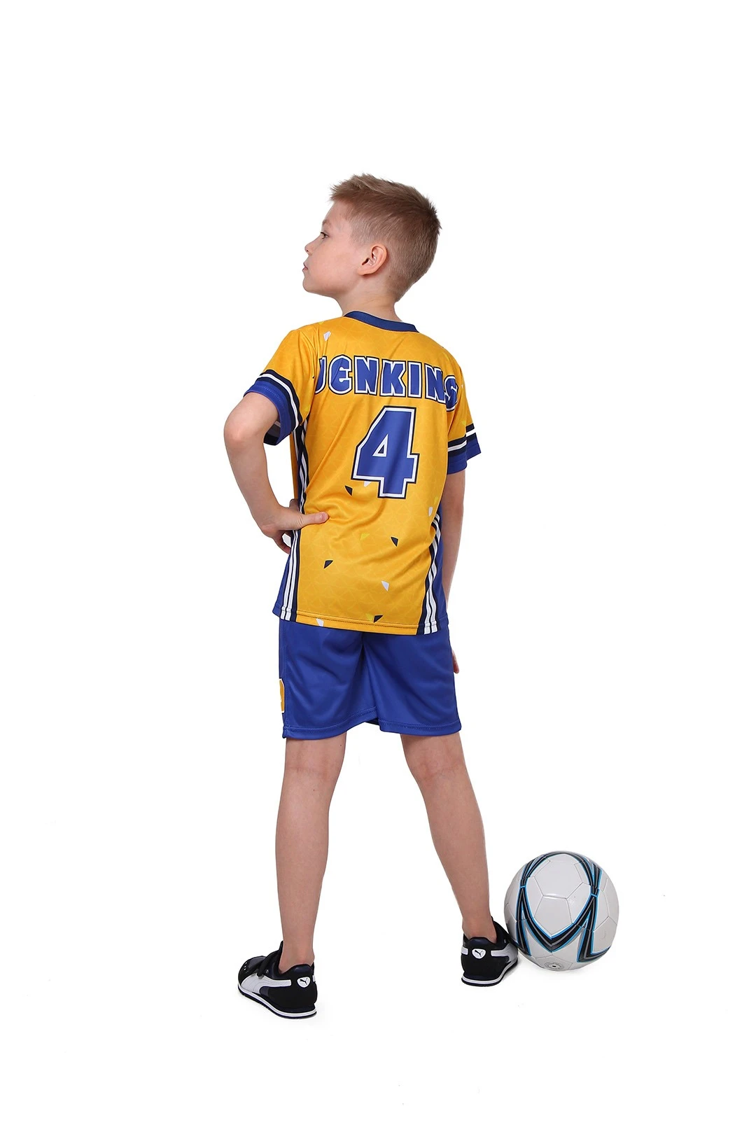 Футбольная форма Юве детская с полной запечаткой "Jenkins"#1 Футбольная форма Юве детская с полной запечаткой "Jenkins"#1