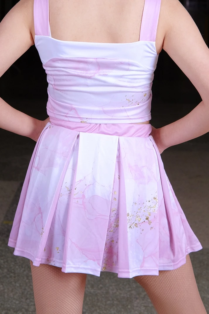 Купить юбку Дени с шортами "Flamingo"