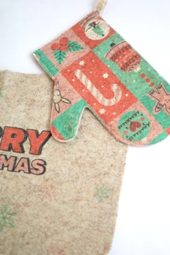 Рукавица банная с полной запечаткой#1