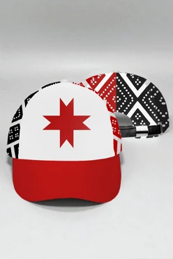 Купить бейсболку Стандарт взрослая с принтом "Flag of Udmurtia" Купить бейсболку Стандарт взрослая с принтом "Flag of Udmurtia"