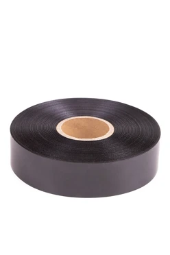 Купить ленту сaтин шириной 30 мм, однотонную черную
