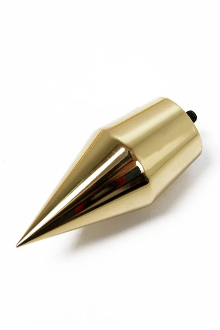 Навершие Конус металлическое хромированное под золото#9 Навершие Конус металлическое хромированное под золото#9