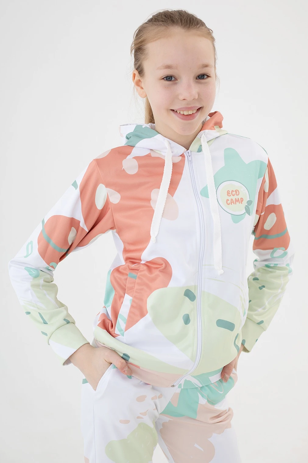 Купить спортивный костюм Юнайт детский с полной запечаткой "Camp"