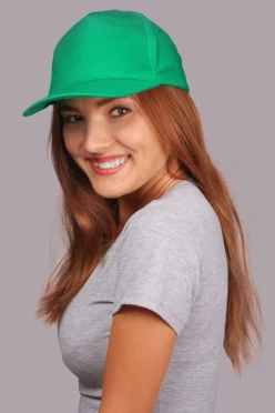 Бейсболка Велюр пятиклинка взрослая, однотонная (хлопок)#1 Бейсболка Велюр пятиклинка взрослая, однотонная (хлопок)#1