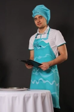 Фартук Латте с полной запечаткой из греты#1 Фартук Латте с полной запечаткой из греты#1