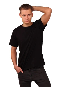 Купить футболку Лайт унисекс чёрную