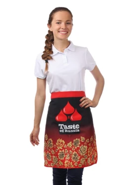 Купить Передник Айс Бокс с прямым низом, с полной запечаткой Купить Передник Айс Бокс с прямым низом, с полной запечаткой