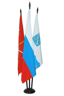 Купить подставку деревянную с основанием Блин 3 штока 2,2 м