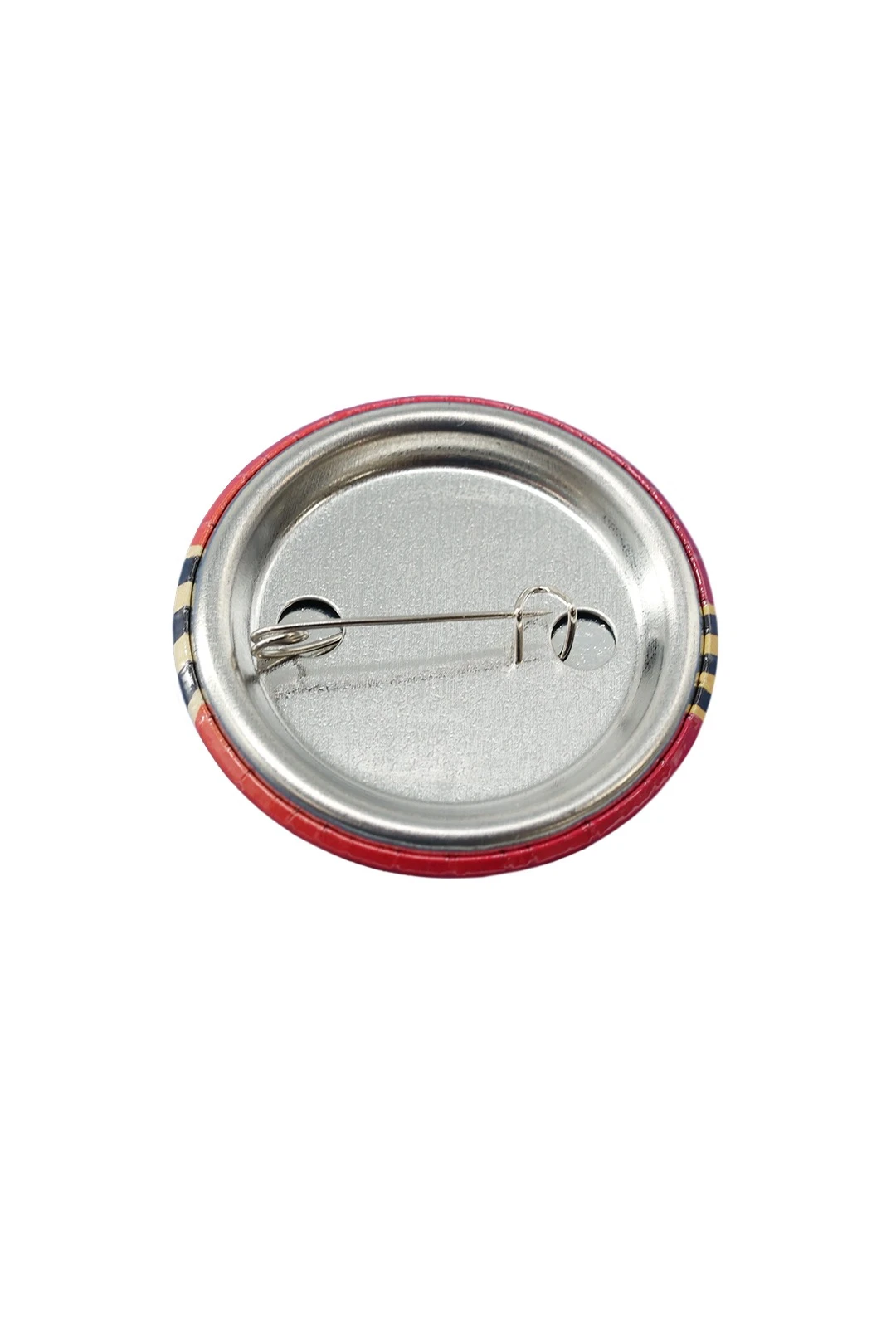 Значок закатный диаметр 44 мм, с печатью "Happy Victory Day"#1