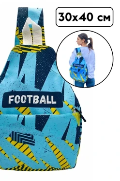 Купить рюкзак Шолдер на одно плечо 30х40 см, с полной запечаткой