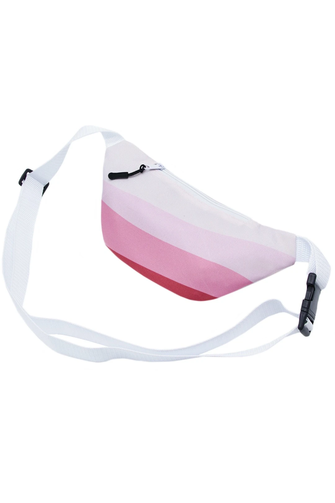 Сумка Нокс поясная 30х15 см, с полной запечаткой "Pink sunset"#3