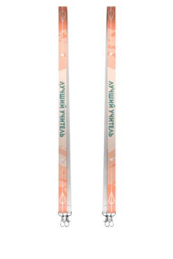 Купить ленту для бейджа блекаут ширина 1,5 см, с двумя карабинами-люкс, с печатью "Лучший учитель"