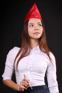 Купить пилотку Пионер из цветного шелка