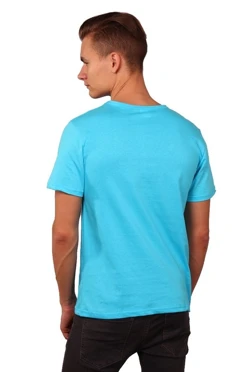 Купить футболку Лайт унисекс небесная