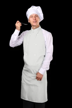 Купить фартук Бейкер белый