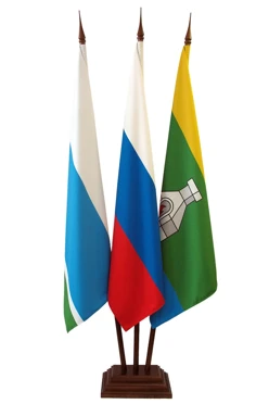 Арендовать подставку деревянную с основанием Пирамида (бук темный) 3 штока 2,2 м