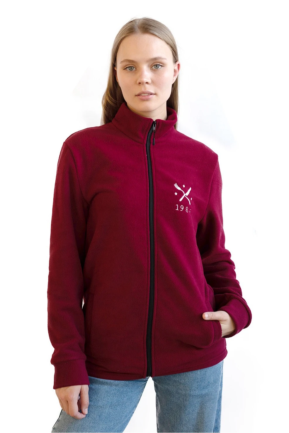 Купить толстовку Харисон флисовую женскую (без капюшона)