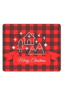 Купить плед Палитра флисовый 120х150 см (двухсторонний), с принтом "Merry Christmas"