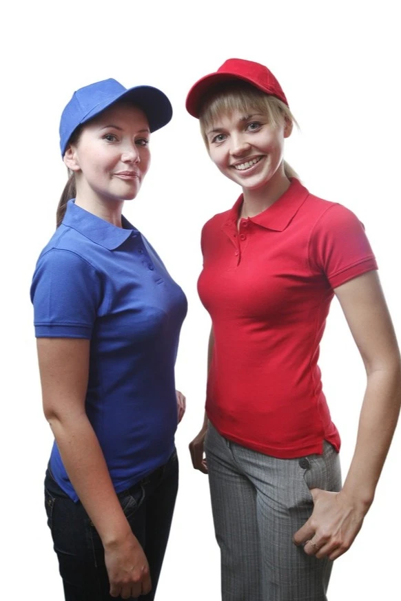 Поло Престиж женская (Modern) однотонная темно-синяя (хлопок)#9