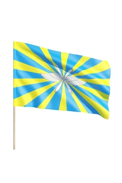 Купить флаг ВВС РФ 90х135 см шелк от производителя