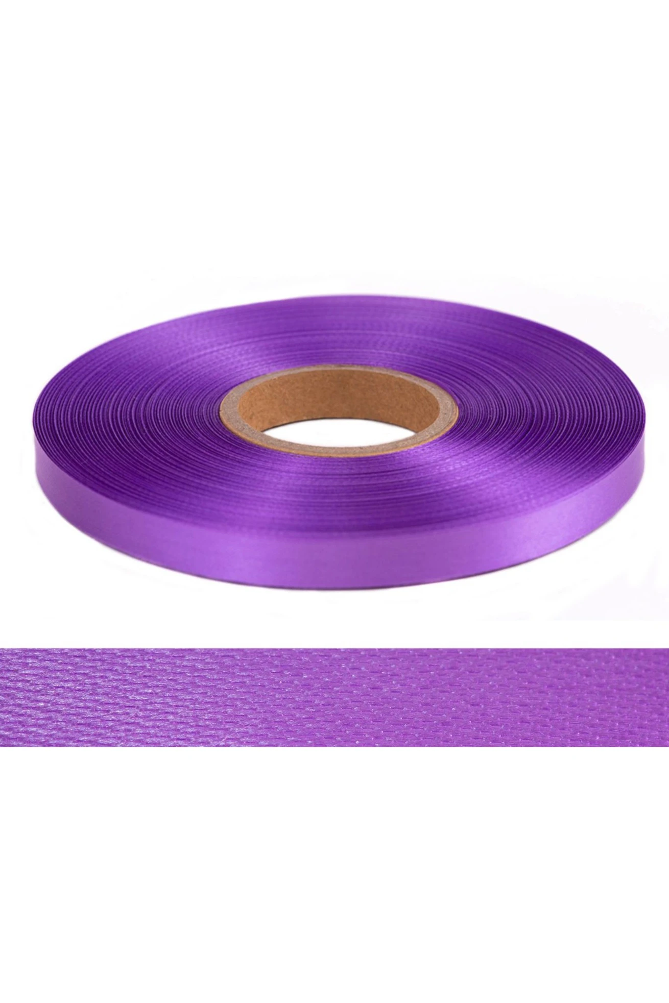 Лента сaтин ширина 1 см, однотонная фиолетовая#1 Лента сaтин ширина 1 см, однотонная фиолетовая#1