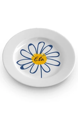 Тарелка с принтом "Eva"#1