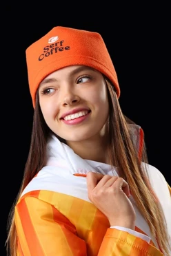 Купить Шапку флисовую "Serf coffee"