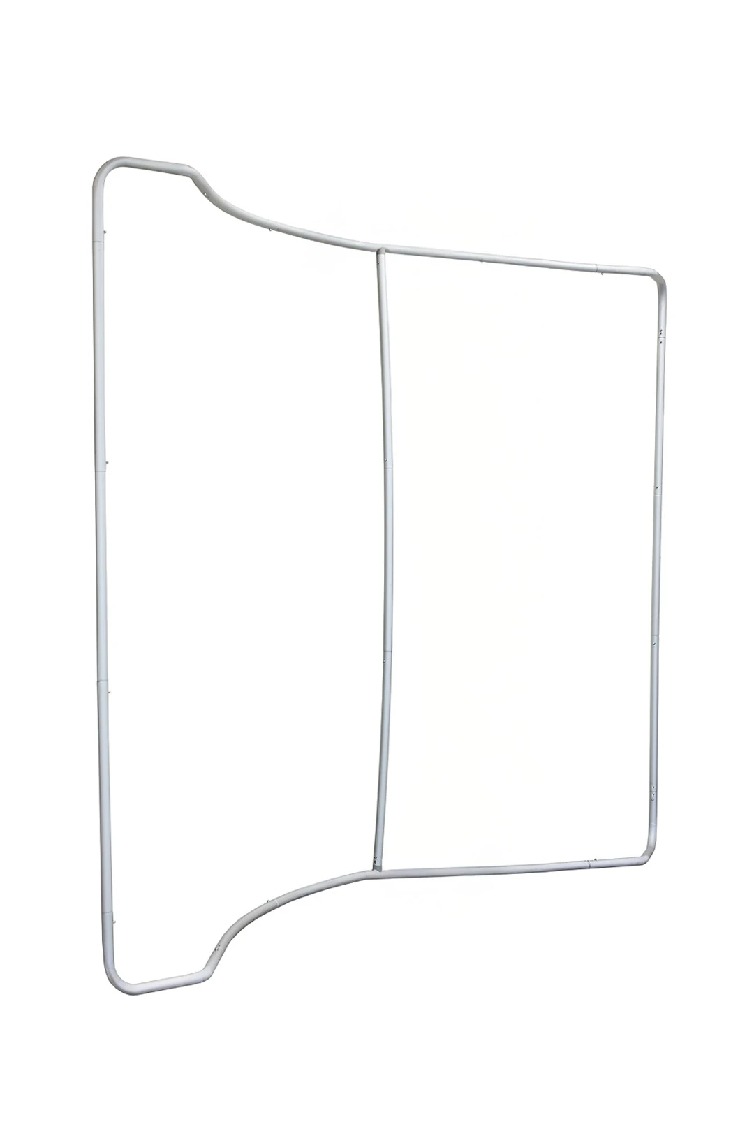 Купить мобильный тканевый стенд "Фрейм", изогнутая дуга, 300х250 см