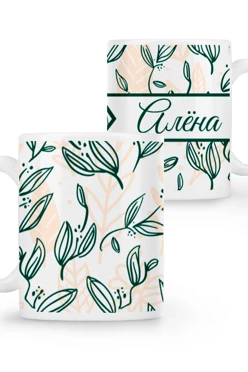 Кружка с принтом "Alena"#1