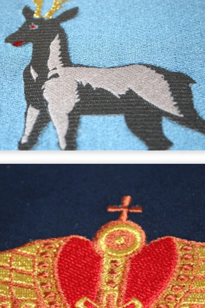 Купить Герб Самарской области 53х61 см, вышитый