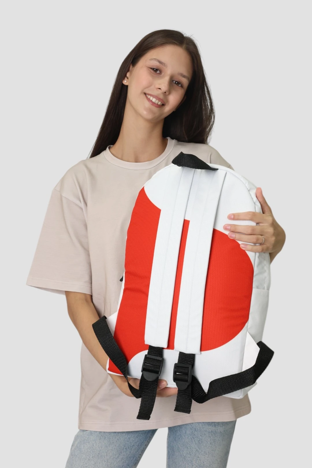 Рюкзак Тодес с жестким каркасом 30х45х12 см с полной запечаткой "Morimo"#4