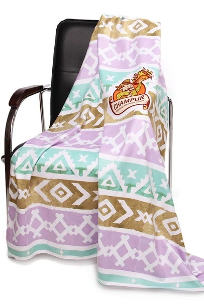 Плед Палитра флисовый 150х170 см, с полной запечаткой#5