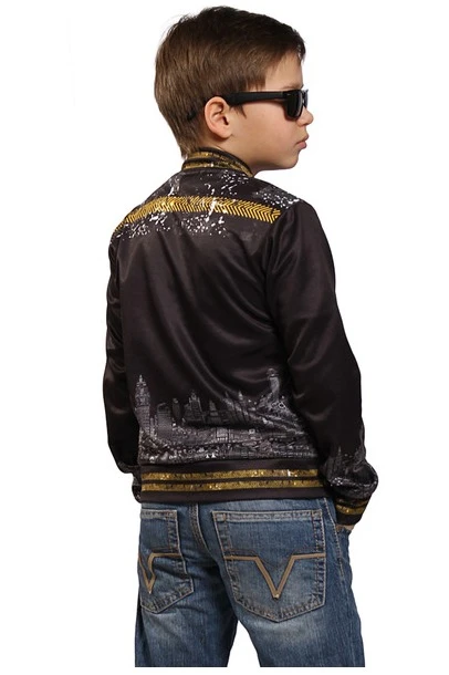 Бомбер Блэйд детский из футера с полной запечаткой#1