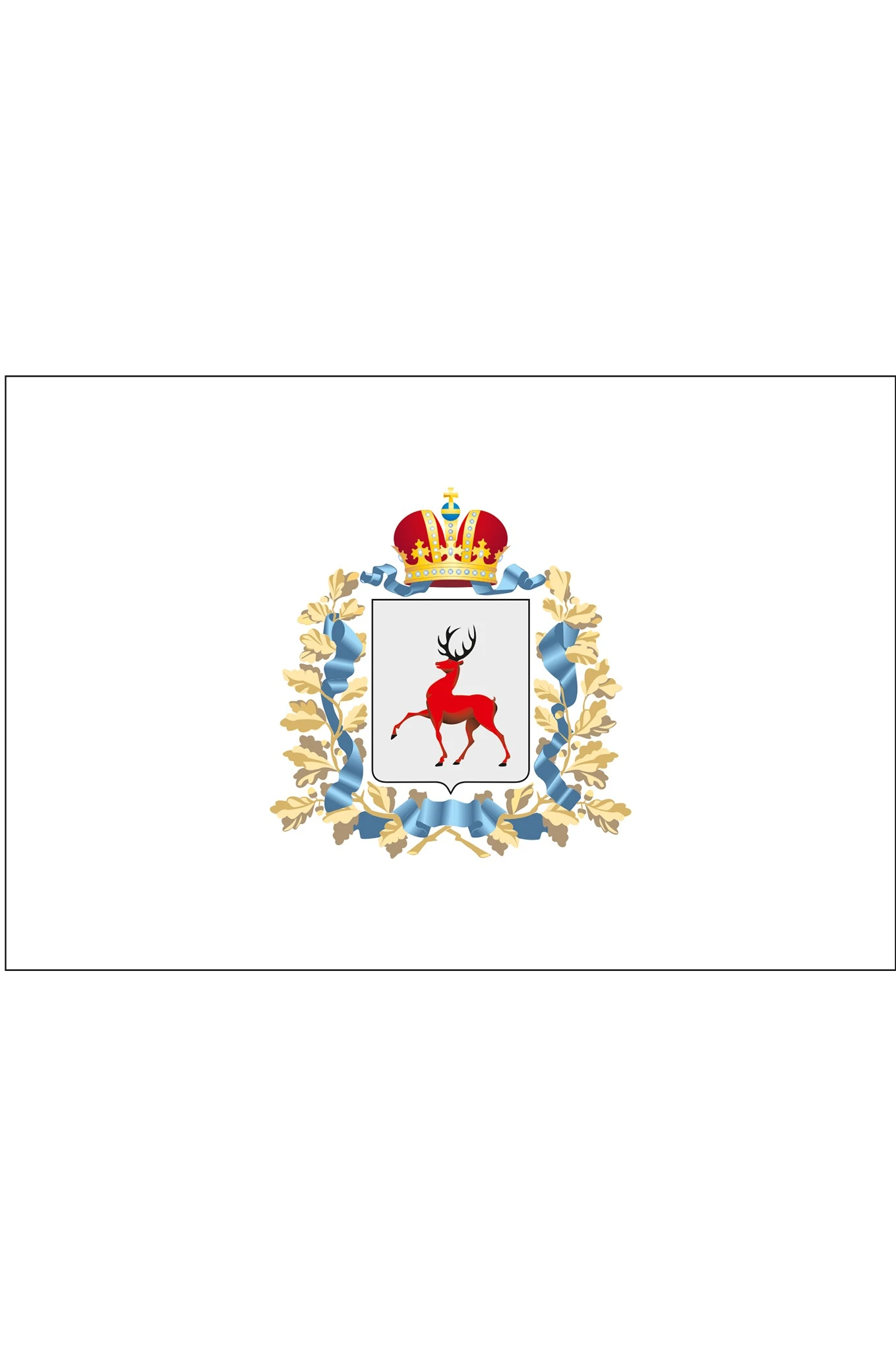 Флаг Нижегородской области#7