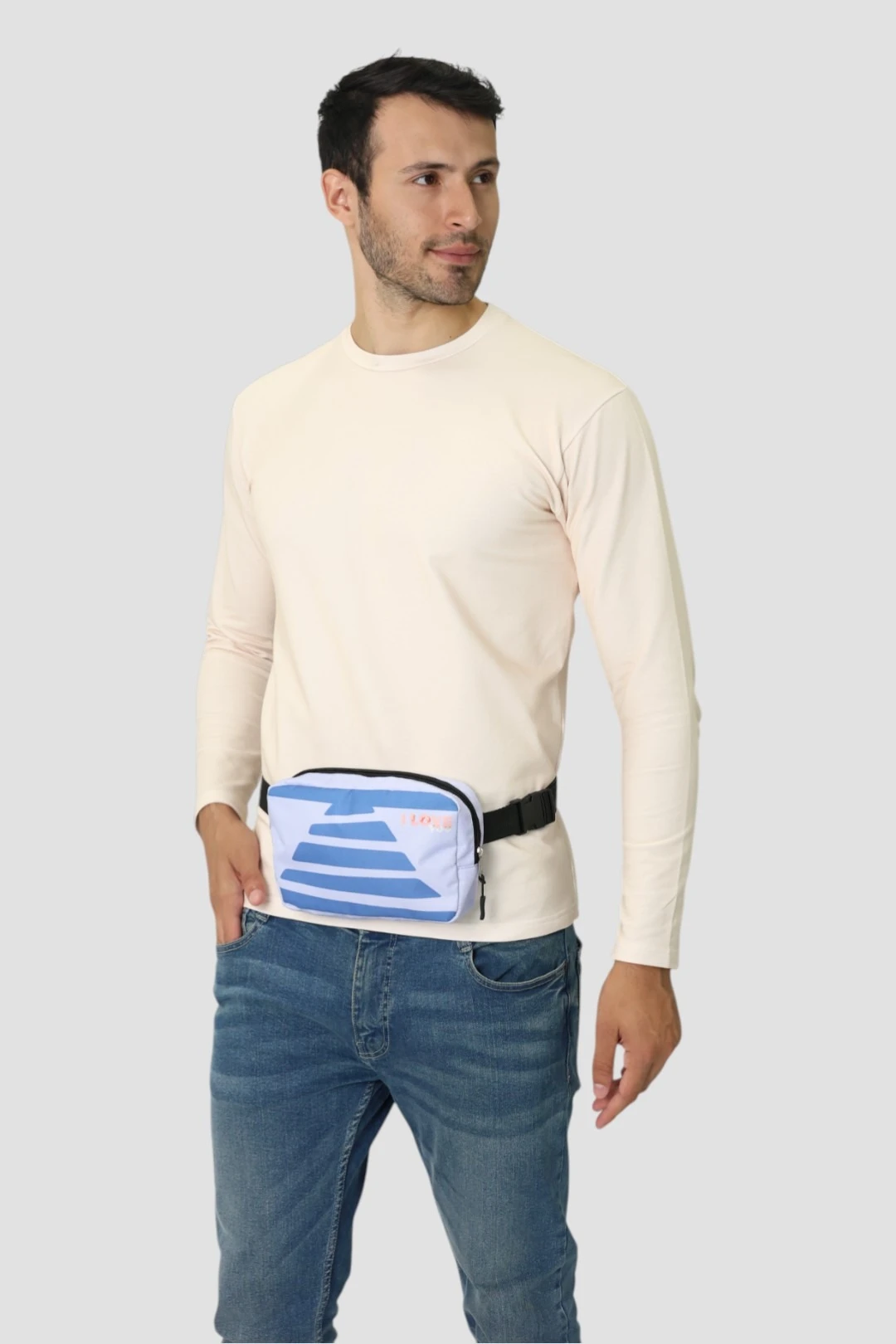 Купить сумку Райм поясную с полной запечаткой