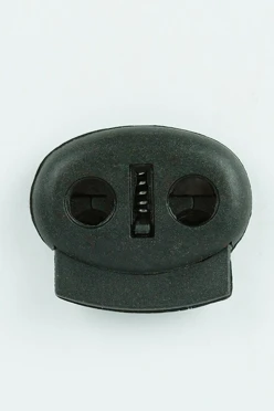 Купить фиксатор пластиковый 23х19 мм, 200 шт, черный