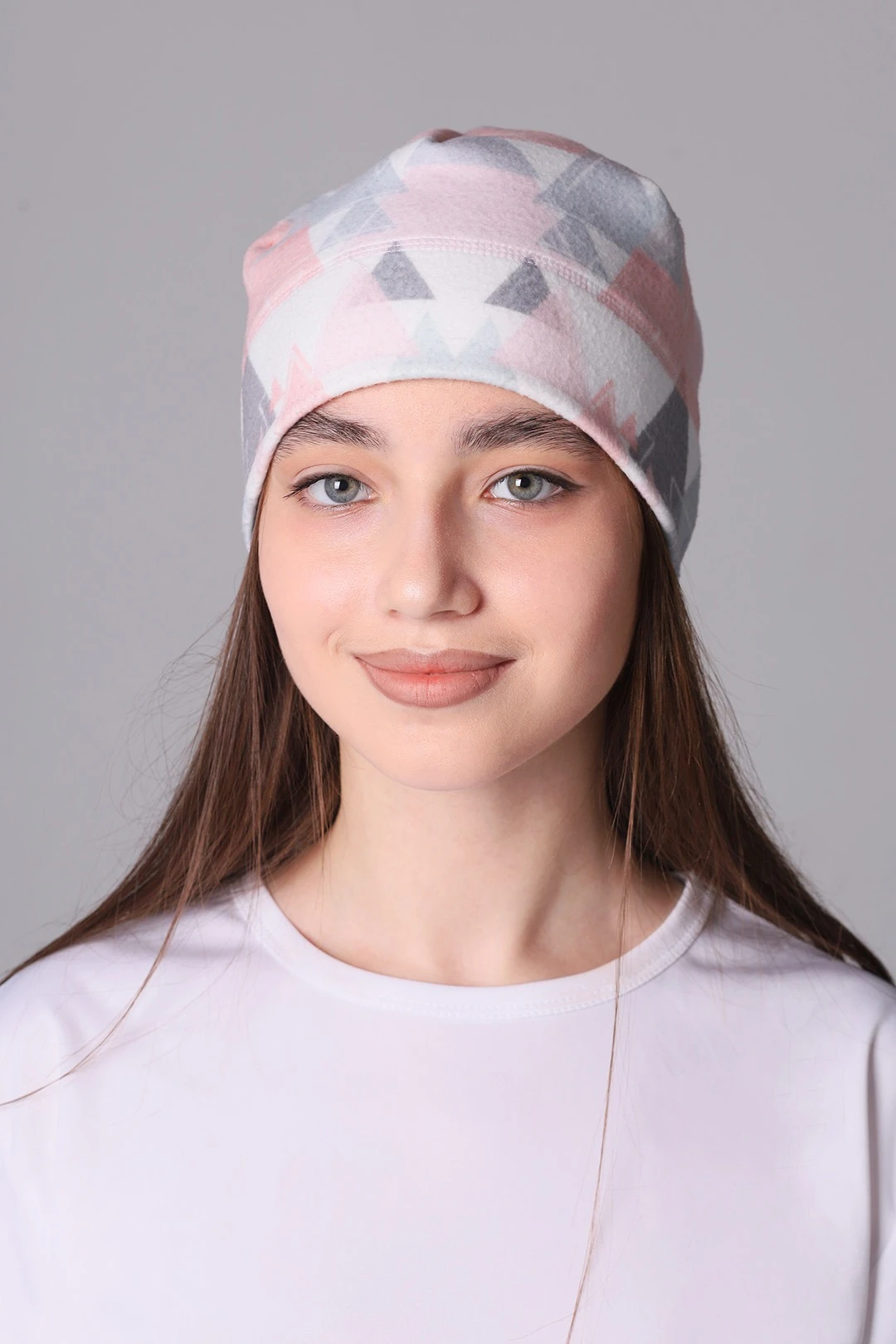 Купить шапку Лав флисовую взрослую однослойную