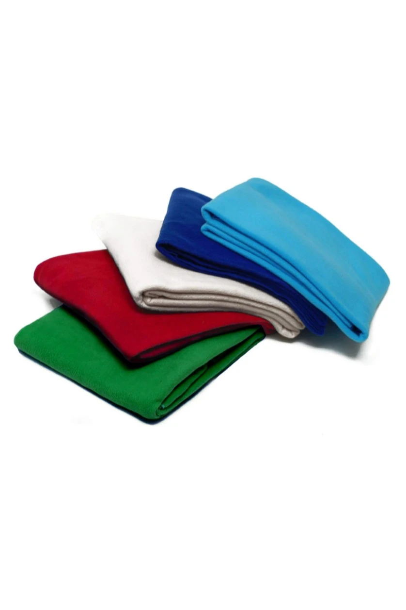 Плед Классик флисовый 120х155 см, однотонный#2