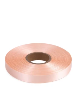 Купить ленту сaтин шириной 15 мм, однотонную кремовую