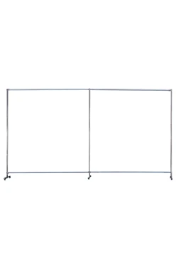 Конструкция для рекламной ширмы на две секции 2х2 м#1