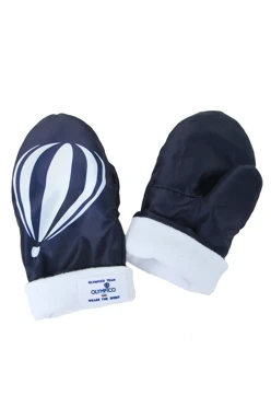 Купить варежки утепленные двухслойные взрослые, с полной запечаткой "Olympico"