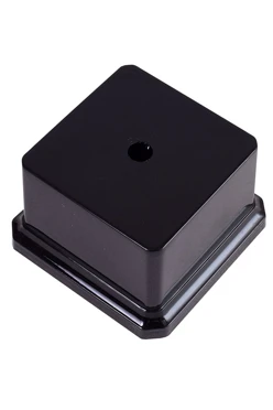 Основание пластиковое, черное 60х60х50 мм#1