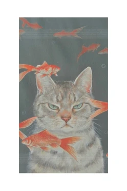 Купить полотенце махровое 40х70 cм (Ituma) с принтом "On the hunt" Купить полотенце махровое 40х70 cм (Ituma) с принтом "On the hunt"